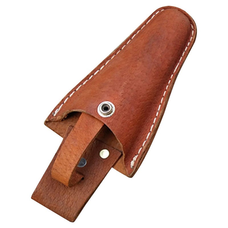 Hense Leather Sheath Tool Holsters Gardening Pouch Belt Electrician Scissors Tool Holsters- Compact Protective Leather Case/Holder Pouch Bag for Pruning Shears Pliers Scissors or Any Garden Knife HSZ-20 - Image 2